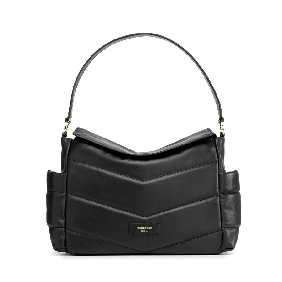 Storksak Aria Leather Baby Bag