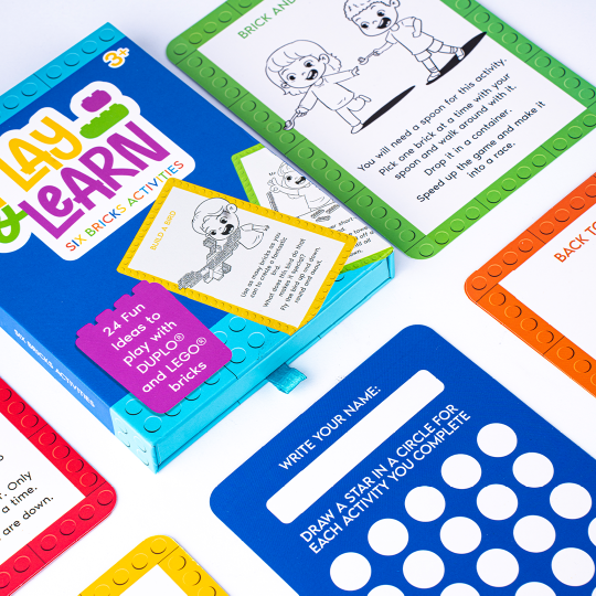 Yay4Play Six Bricks Activity Deck