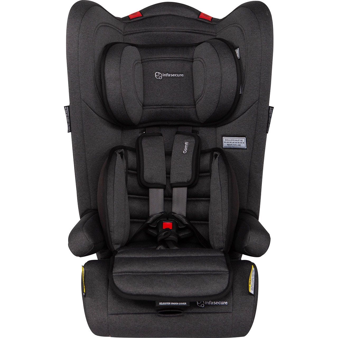 InfaSecure Comfi Go Convertible Booster Seat  (6m-8y)