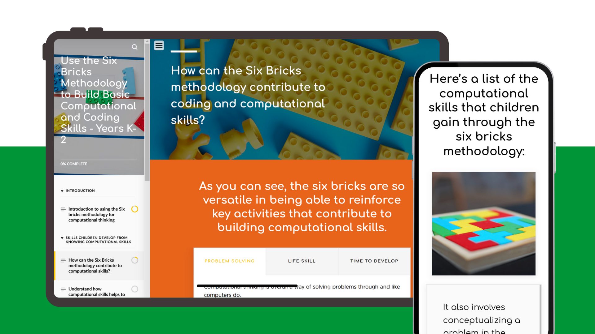 Six Bricks Educational Method for K-2