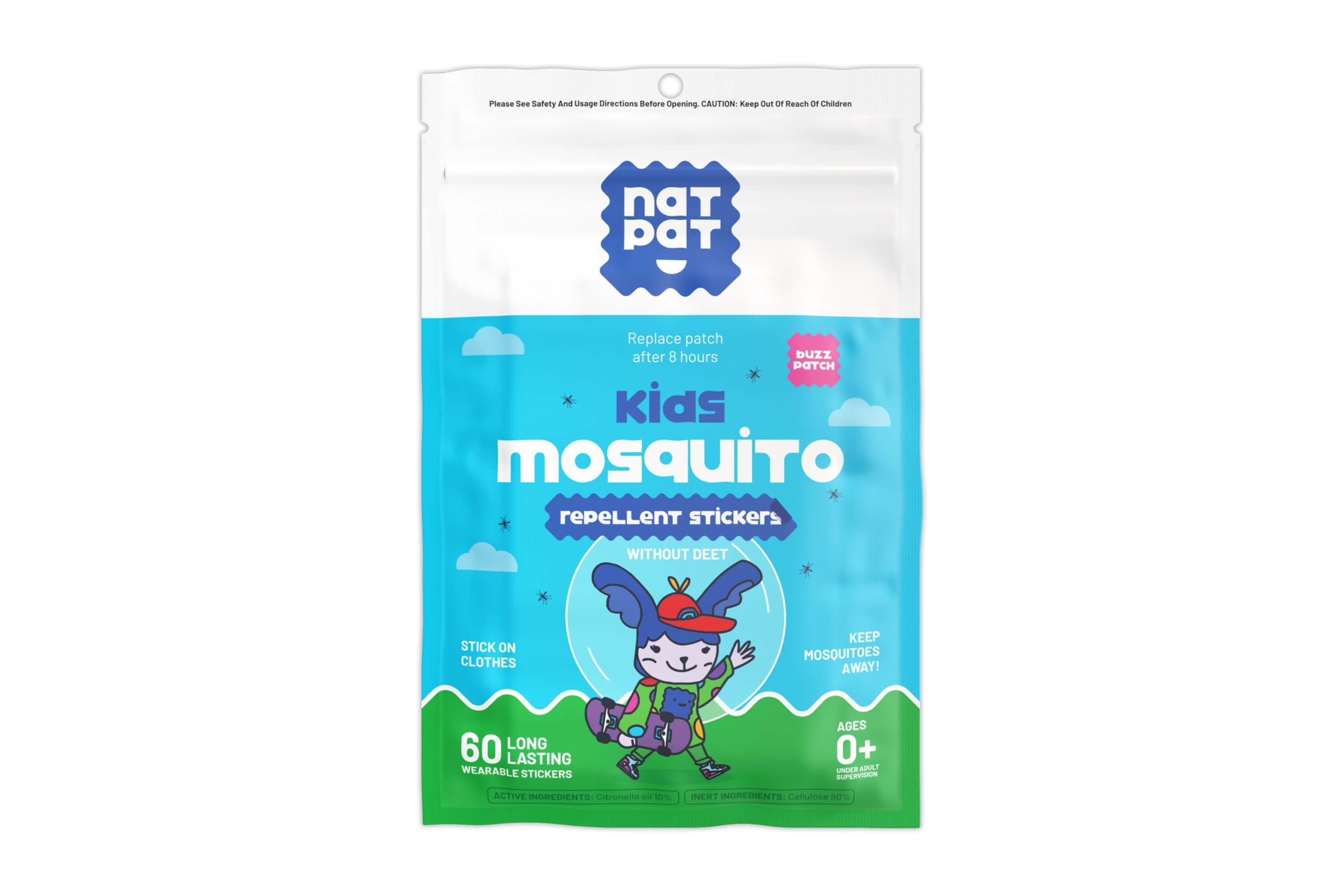 NatPat Mosquito Patches For Kids