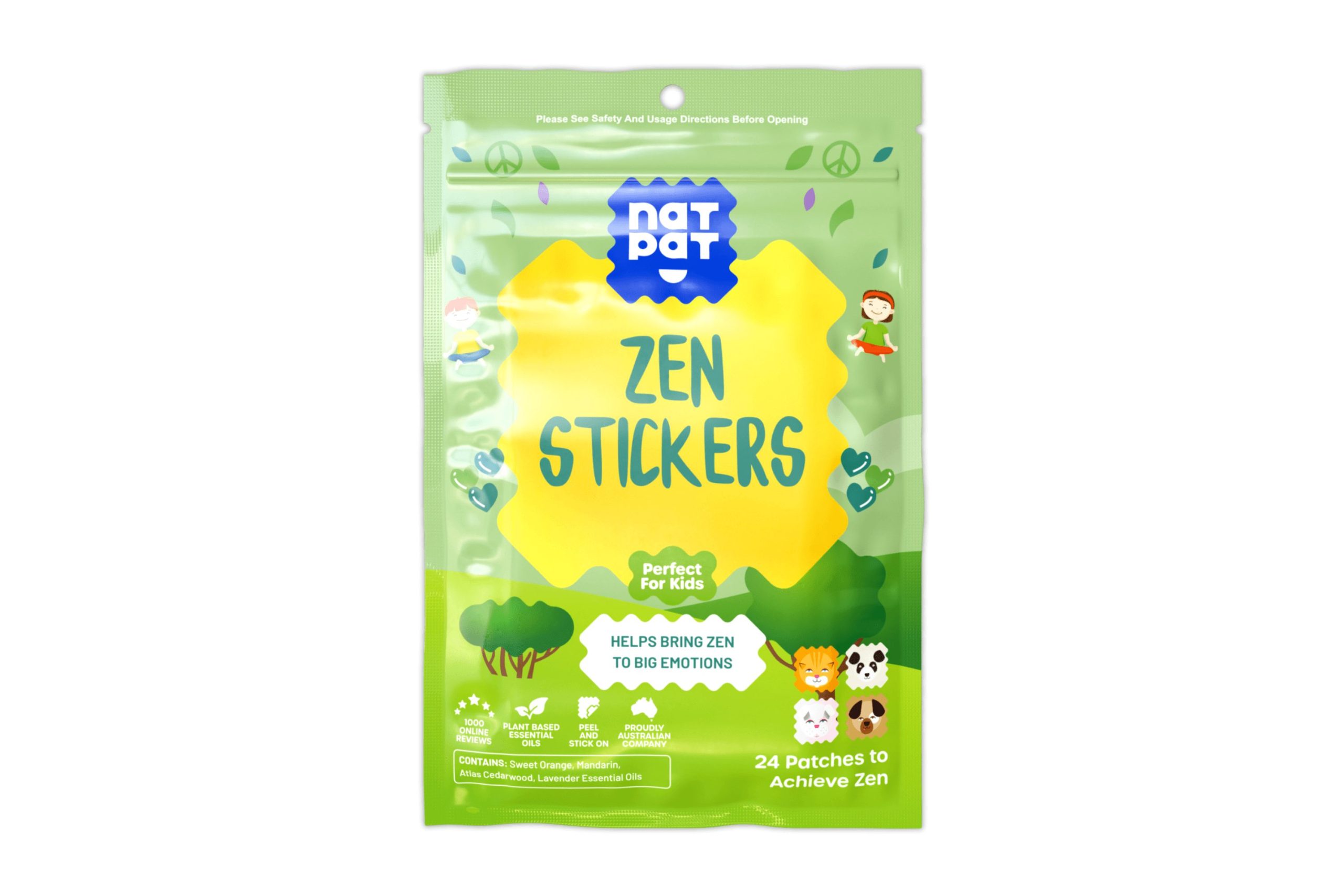 NATPAT ZenPatch Mood Calming Patches