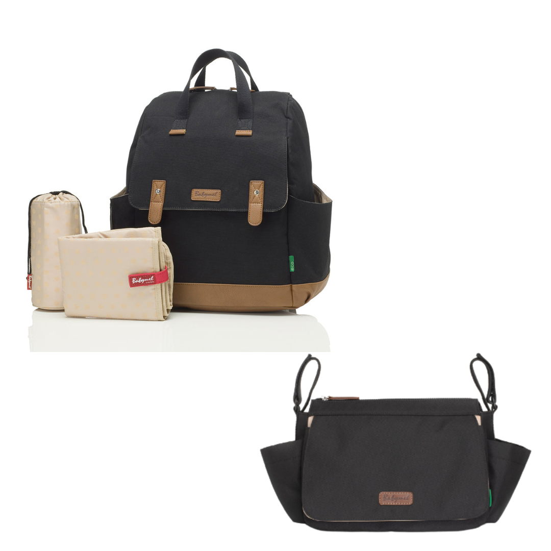 Babymel Robyn Baby Bag &amp; Eco Stroller Organiser Bundle