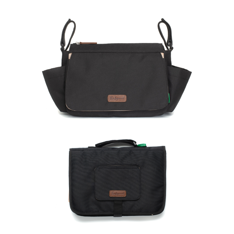 Babymel Eco-Friendly Change Mat &amp; Stroller Organiser Bundle