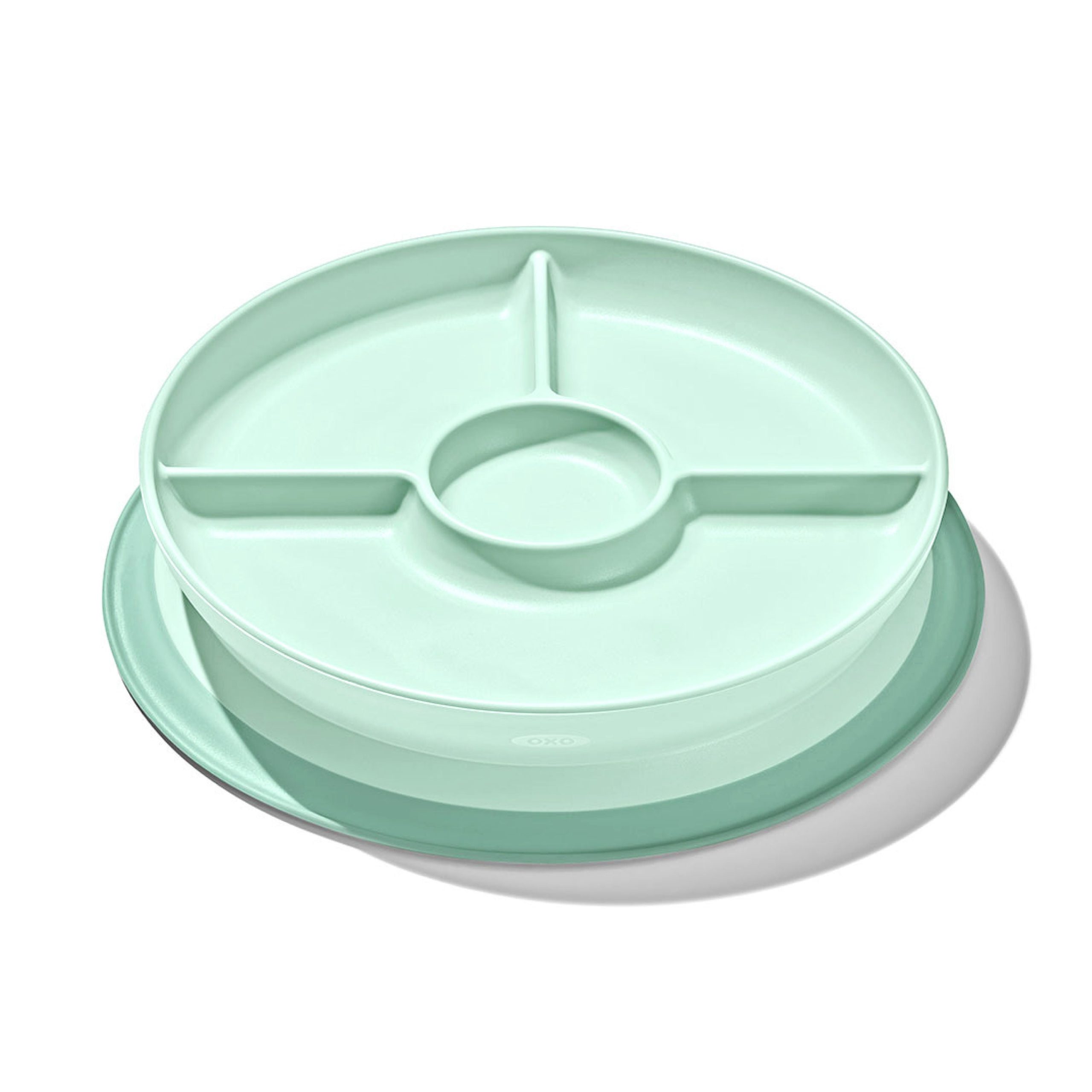 OXO Tot Stick &amp; Stay Suction Divided Plate