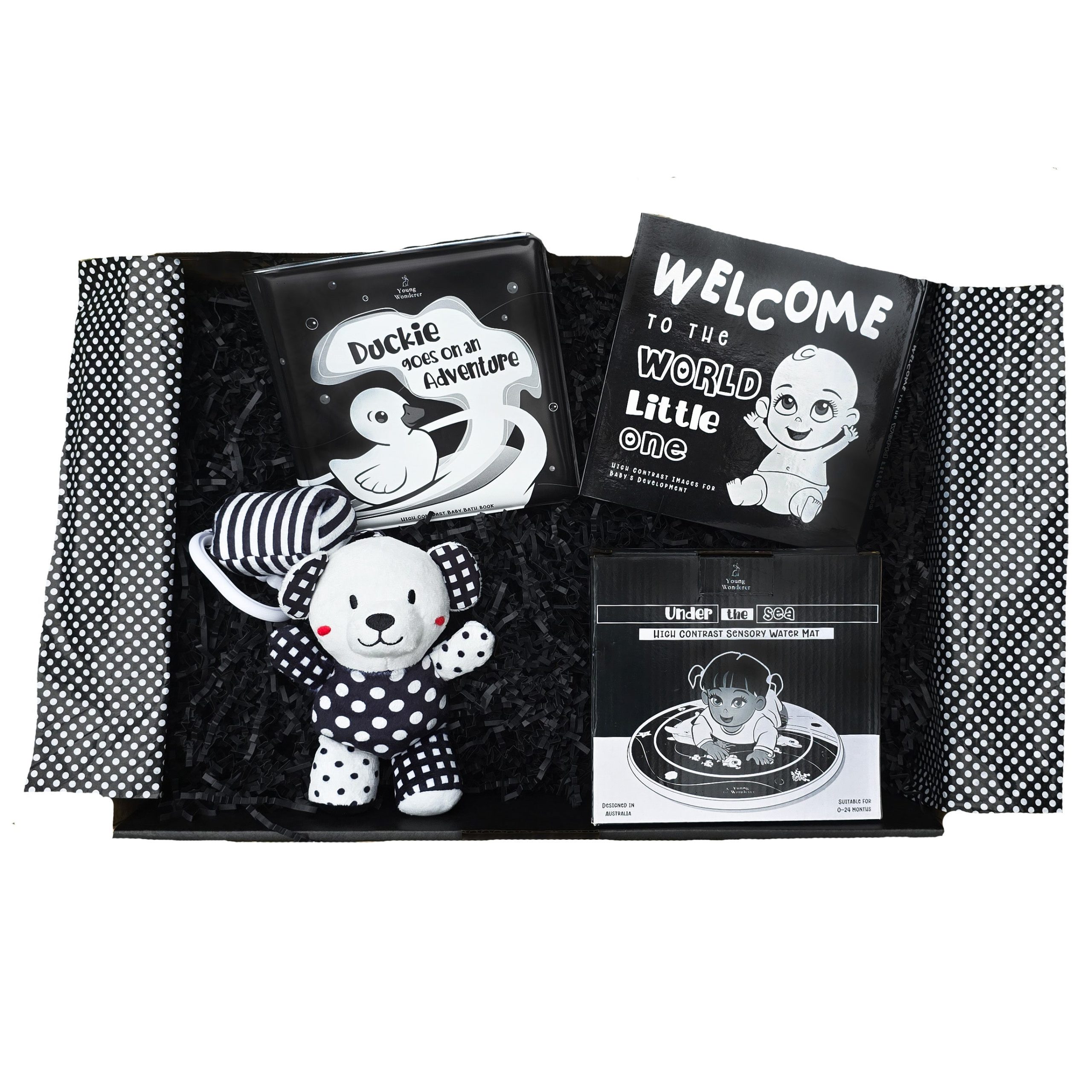 Young Wonderer Little Wonder High Contrast Baby Gift Box