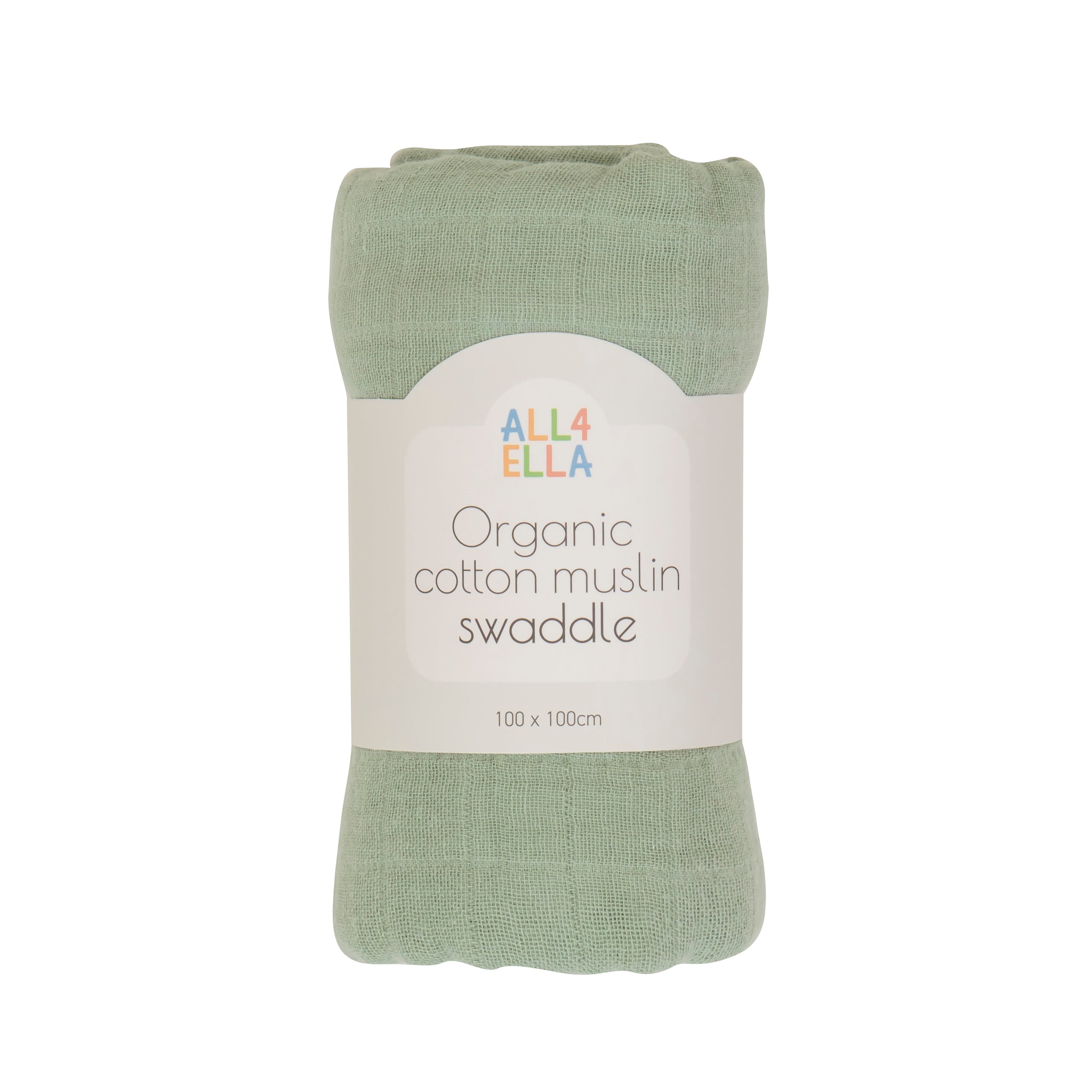 All4Ella Organic Cotton Muslin Swaddle