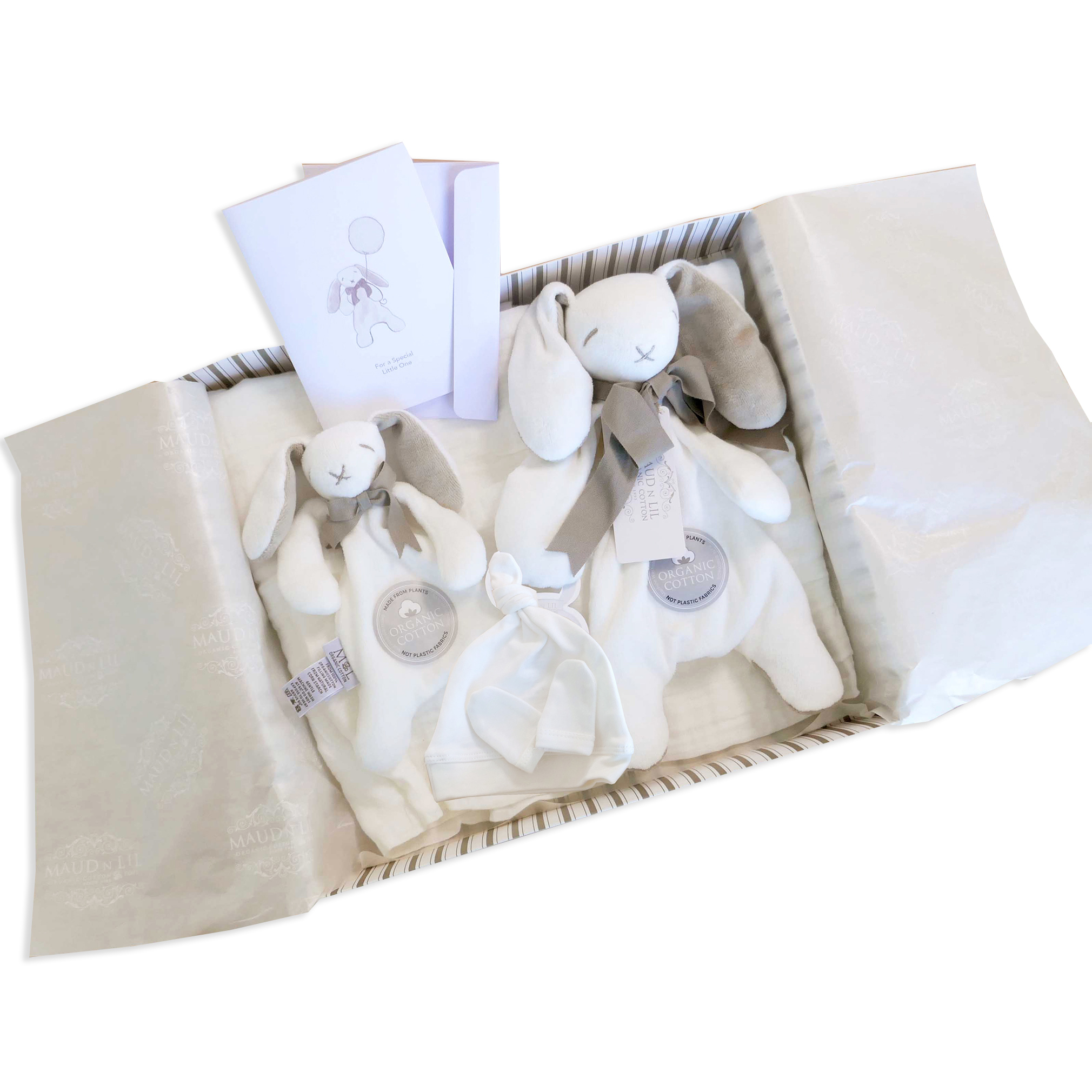 Maud N Lil Baby Gift Hamper Bunny Organic Cotton