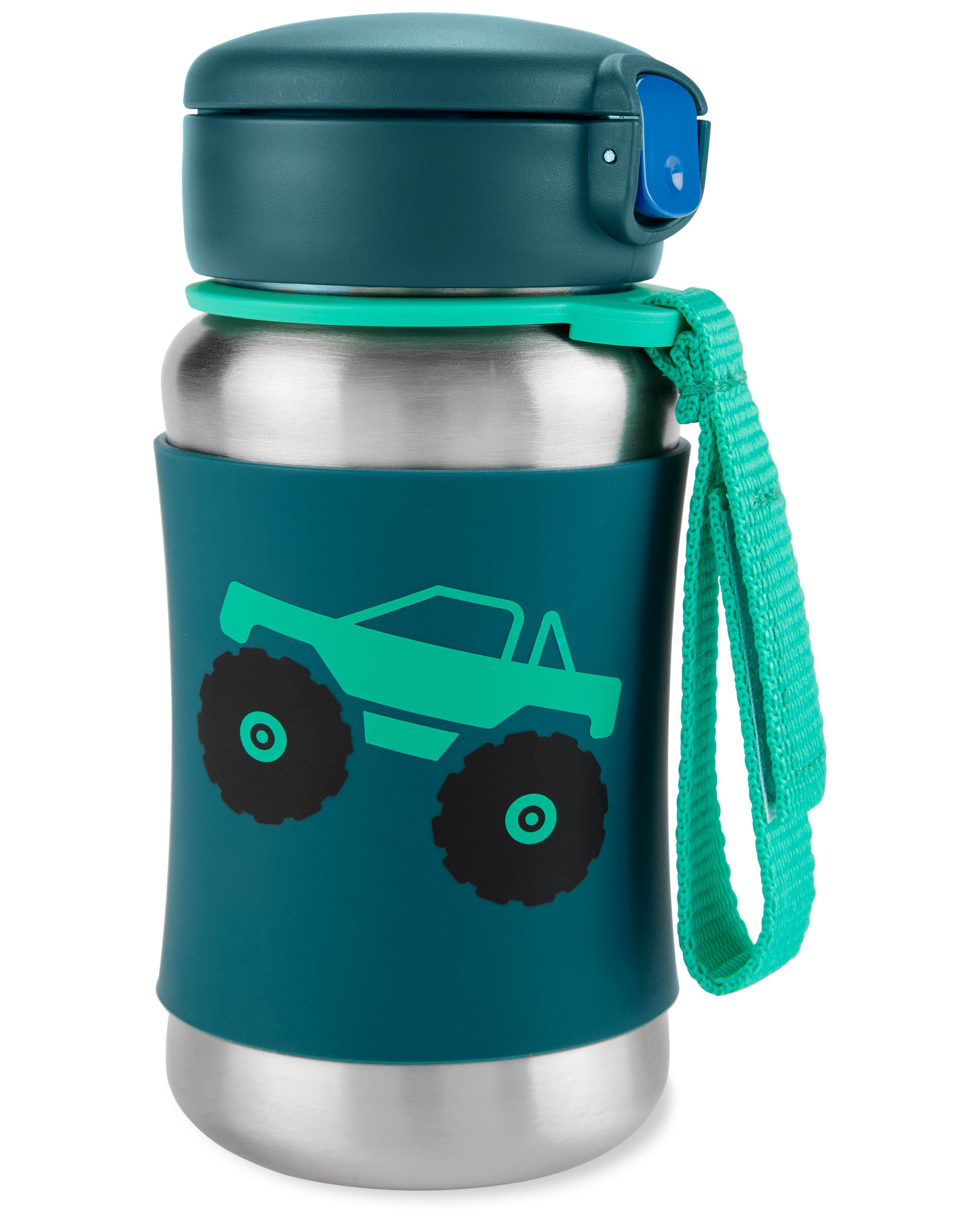 Skip Hop Spark Style Stainless Steel Straw Bottle
