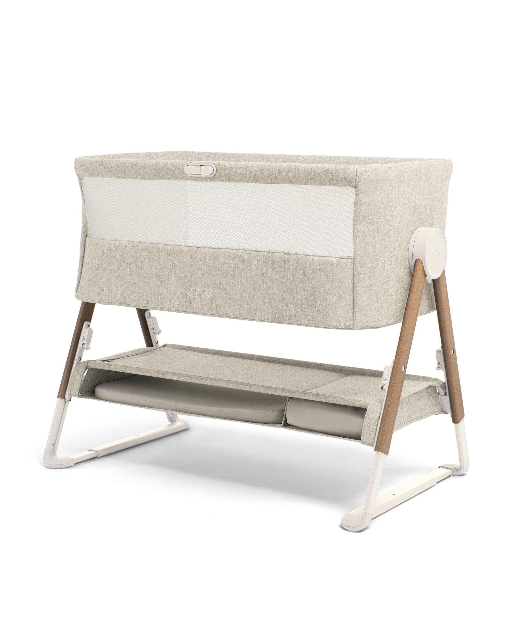 Mamas &amp; Papas Lua Bedside Bassinet
