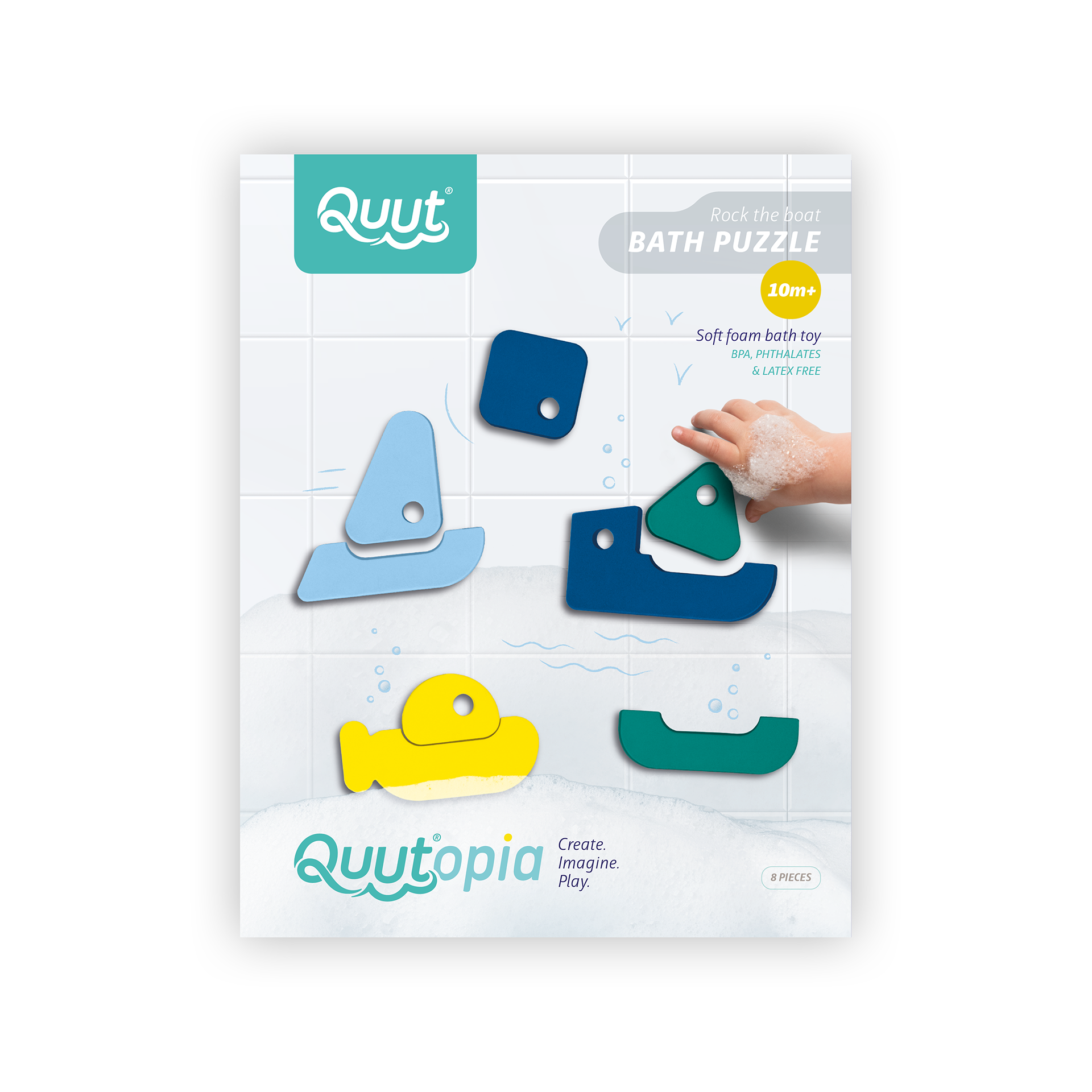 Quut Bath Puzzle Rock The Boat