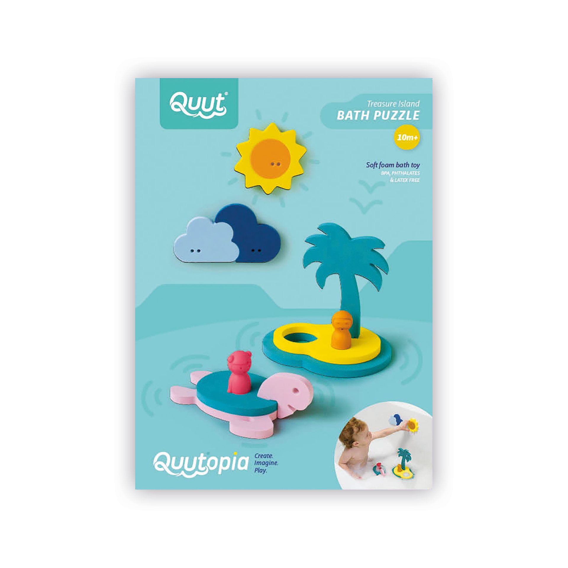 Quut Puzzle Friends Treasure Island