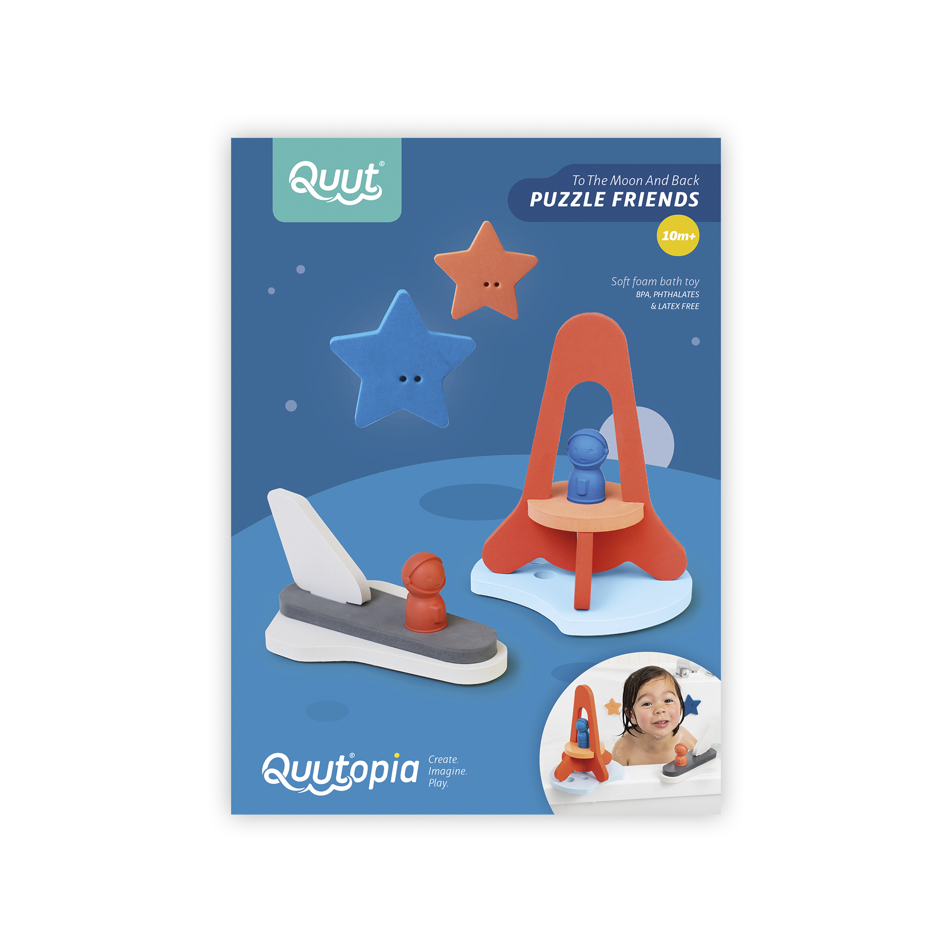 Quut Puzzle Friends To The Moon &amp; Back