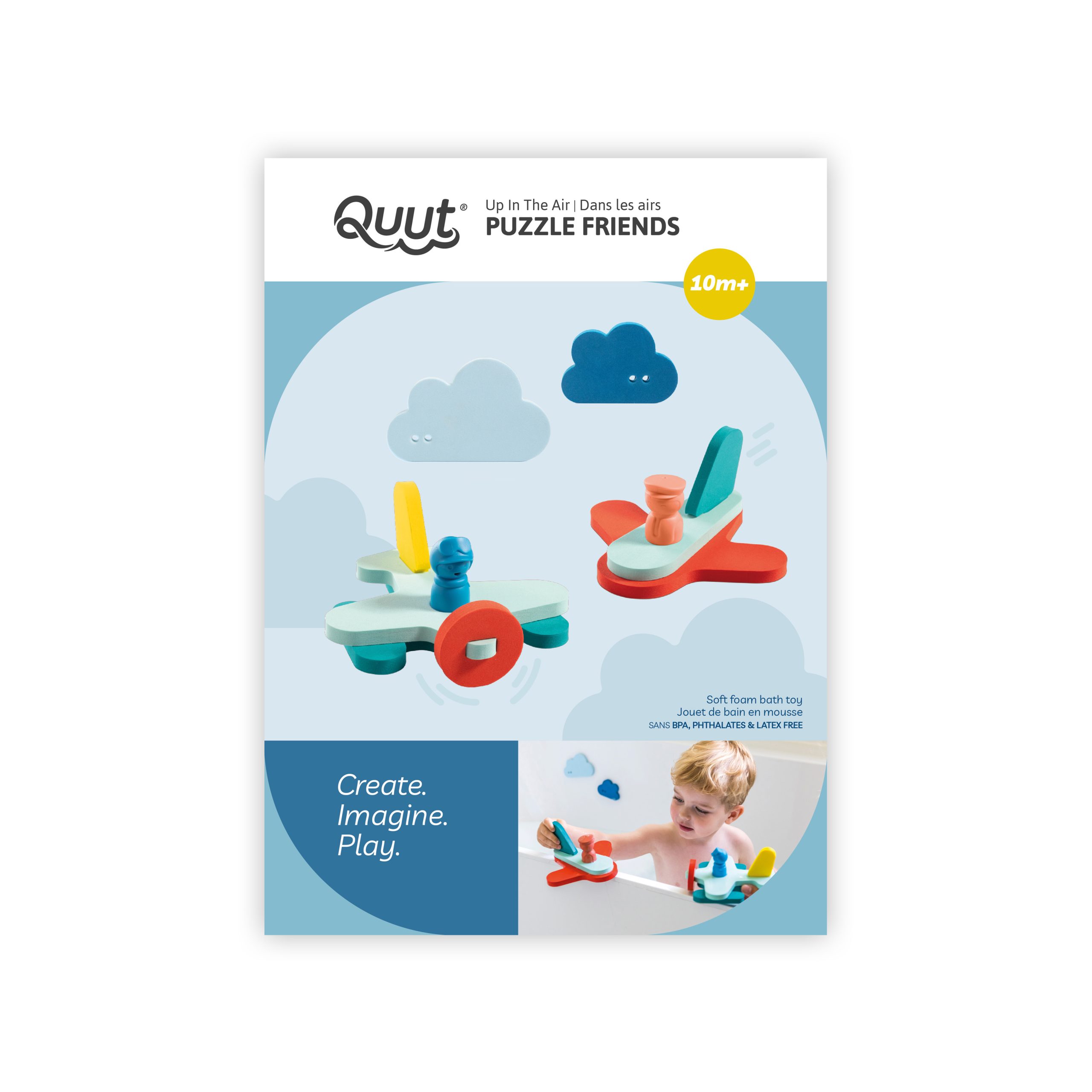 Quut Puzzle Friends Up in the Air