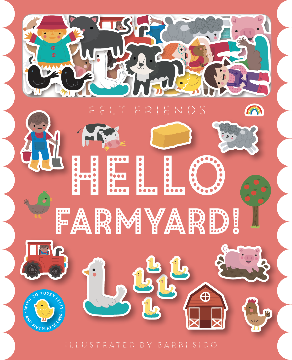 Really Decent Books Felt Friends Hello Farm