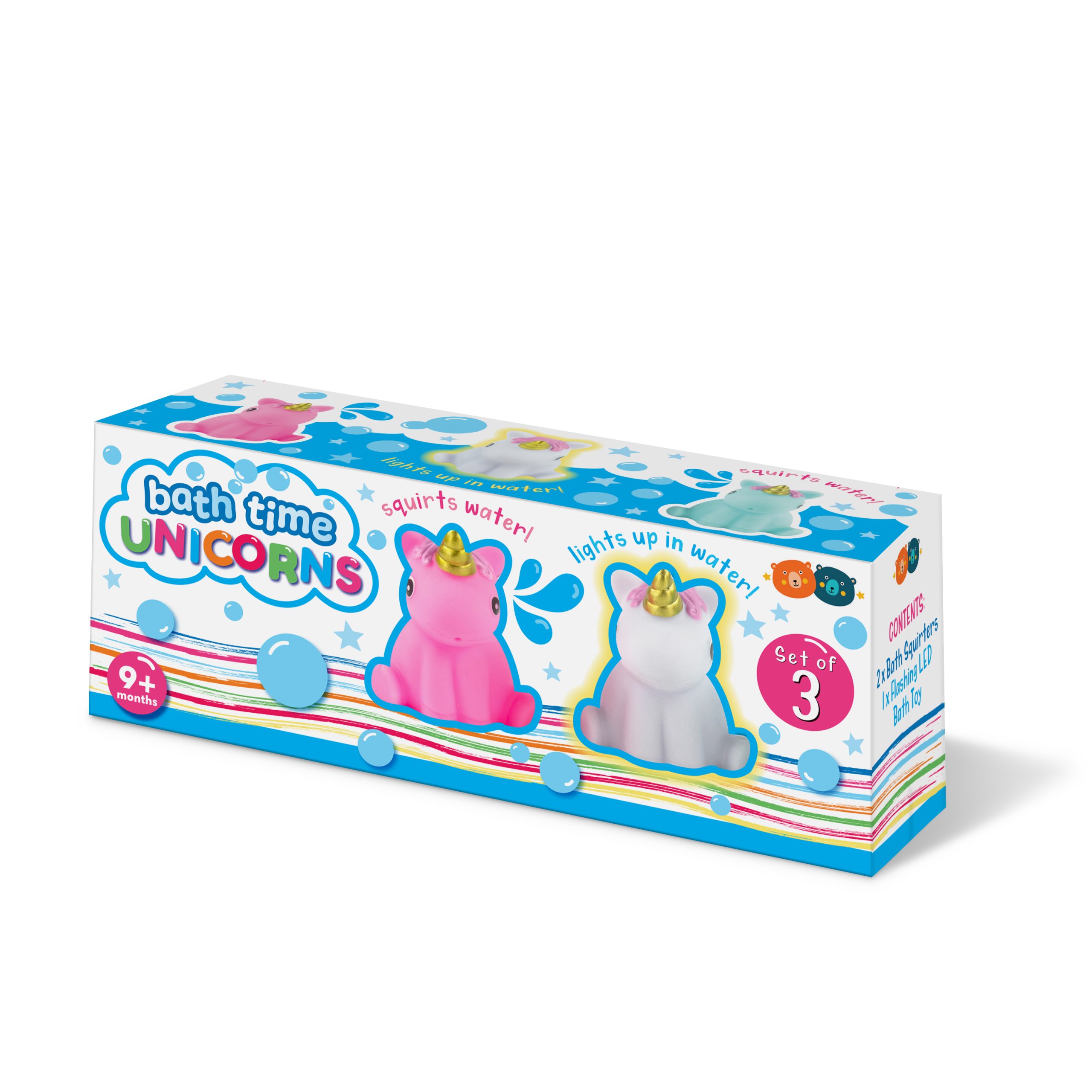 Buddy &amp; Barney Bath Time Unicorn Squirter &amp; LED