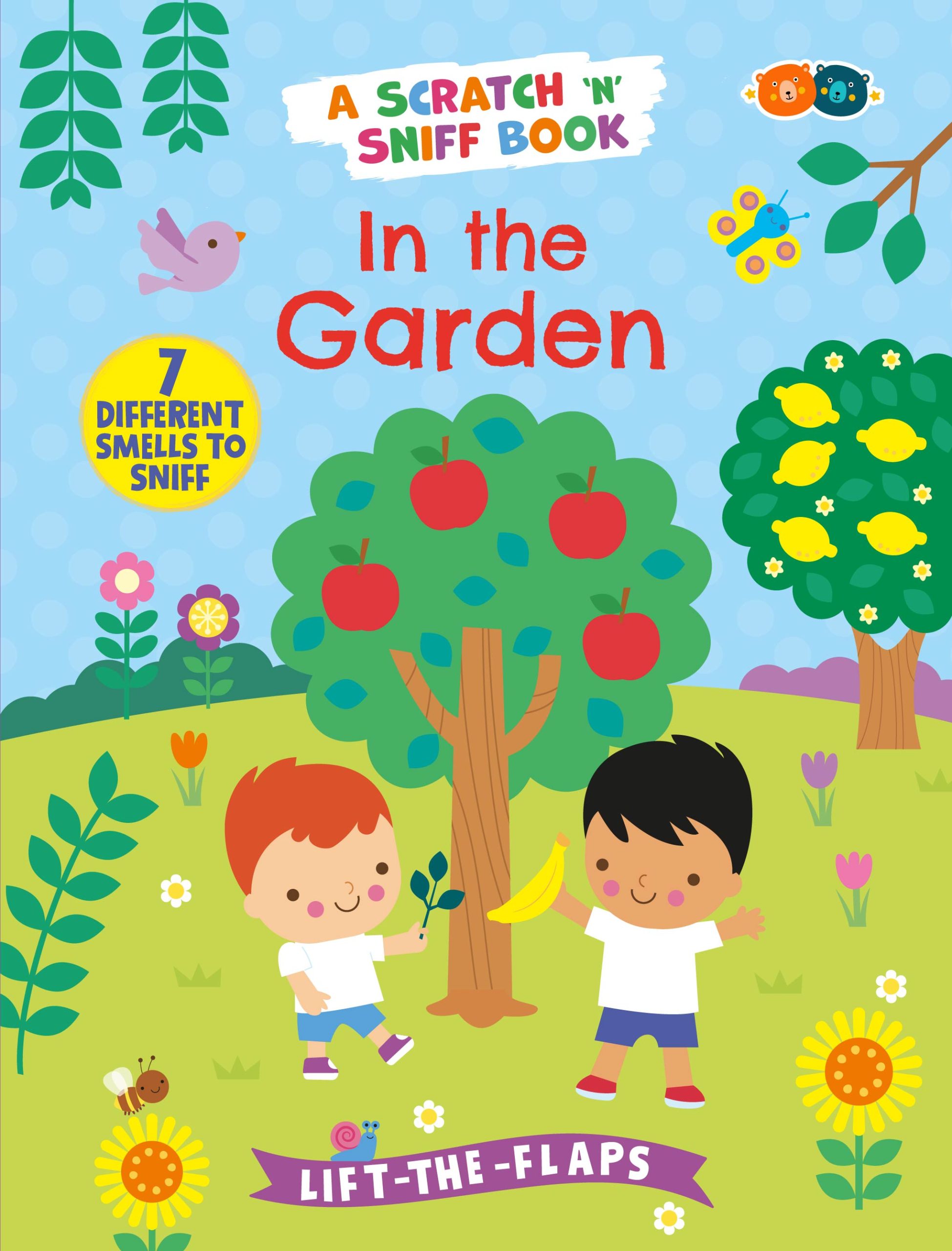 Buddy &amp; Barney Scratch &amp; Sniff Smell Book &#8211; In The Garden