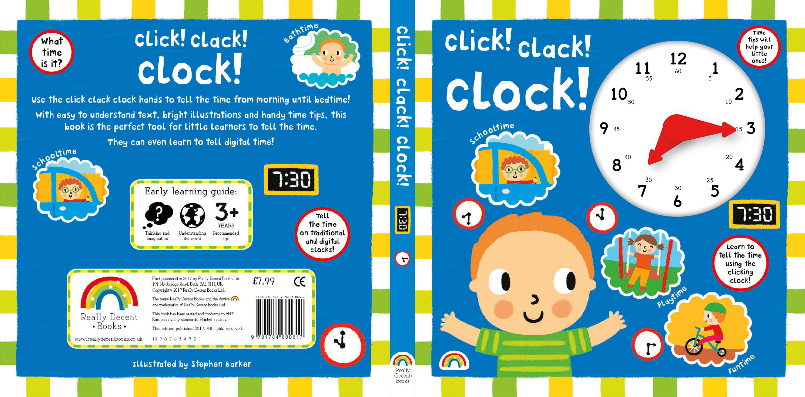 Really Decent Books Click Clack Clock