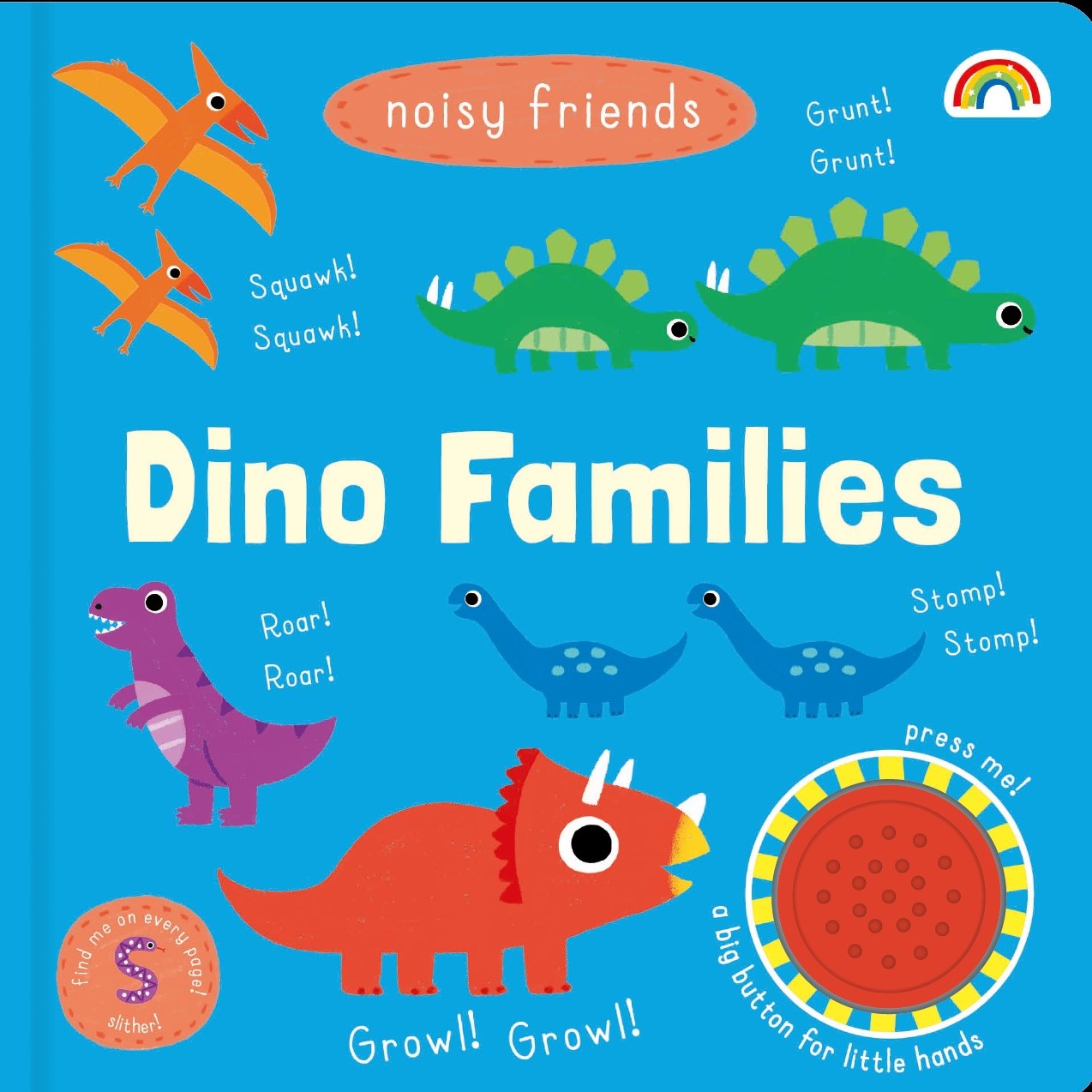 Really Decent Books Noisy Friends Dino Families Book
