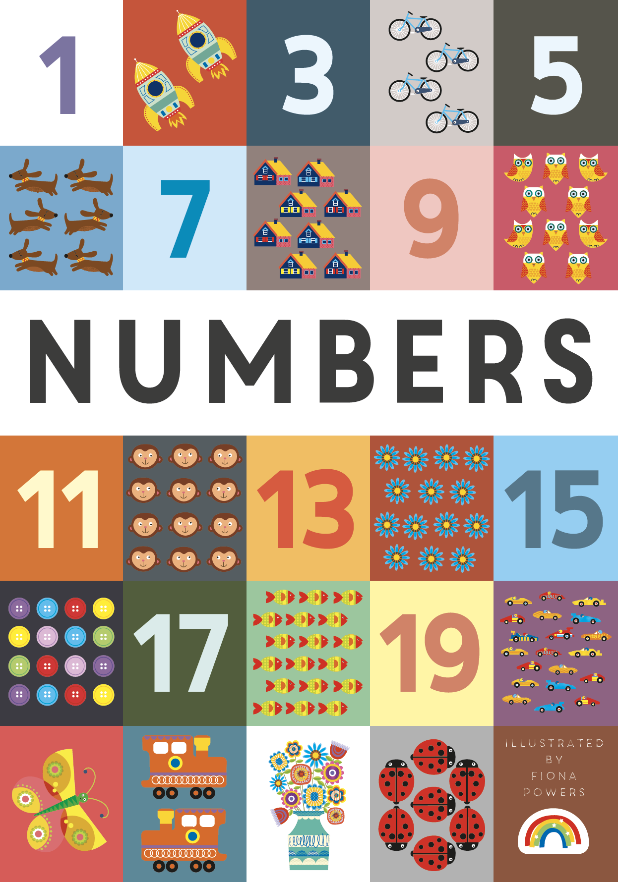 Really Decent Books Keepsake Numbers