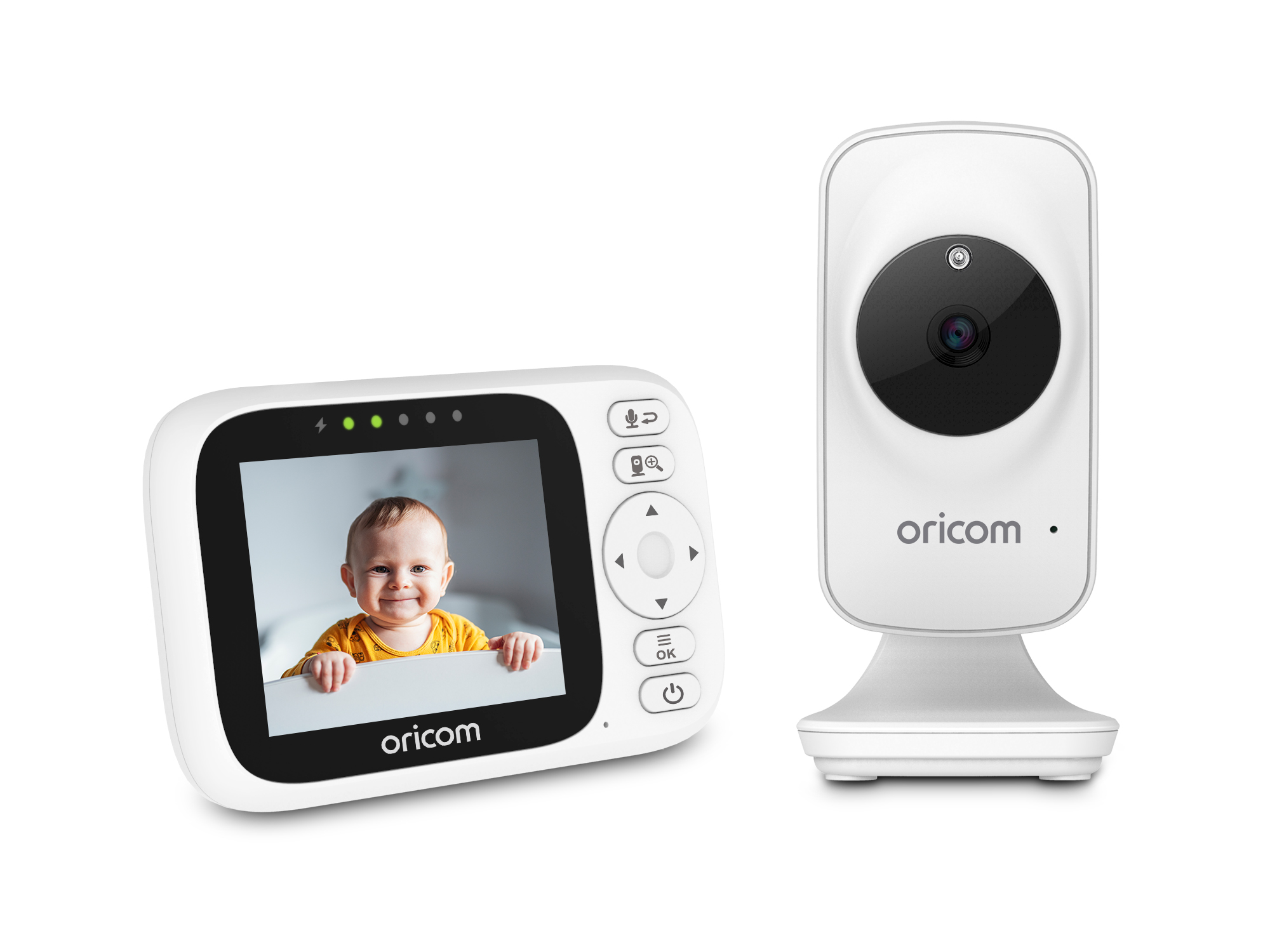 Oricom SC340 3.2&#8243; Video Baby Monitor with LCD Display &amp; Digital Pan Zoom