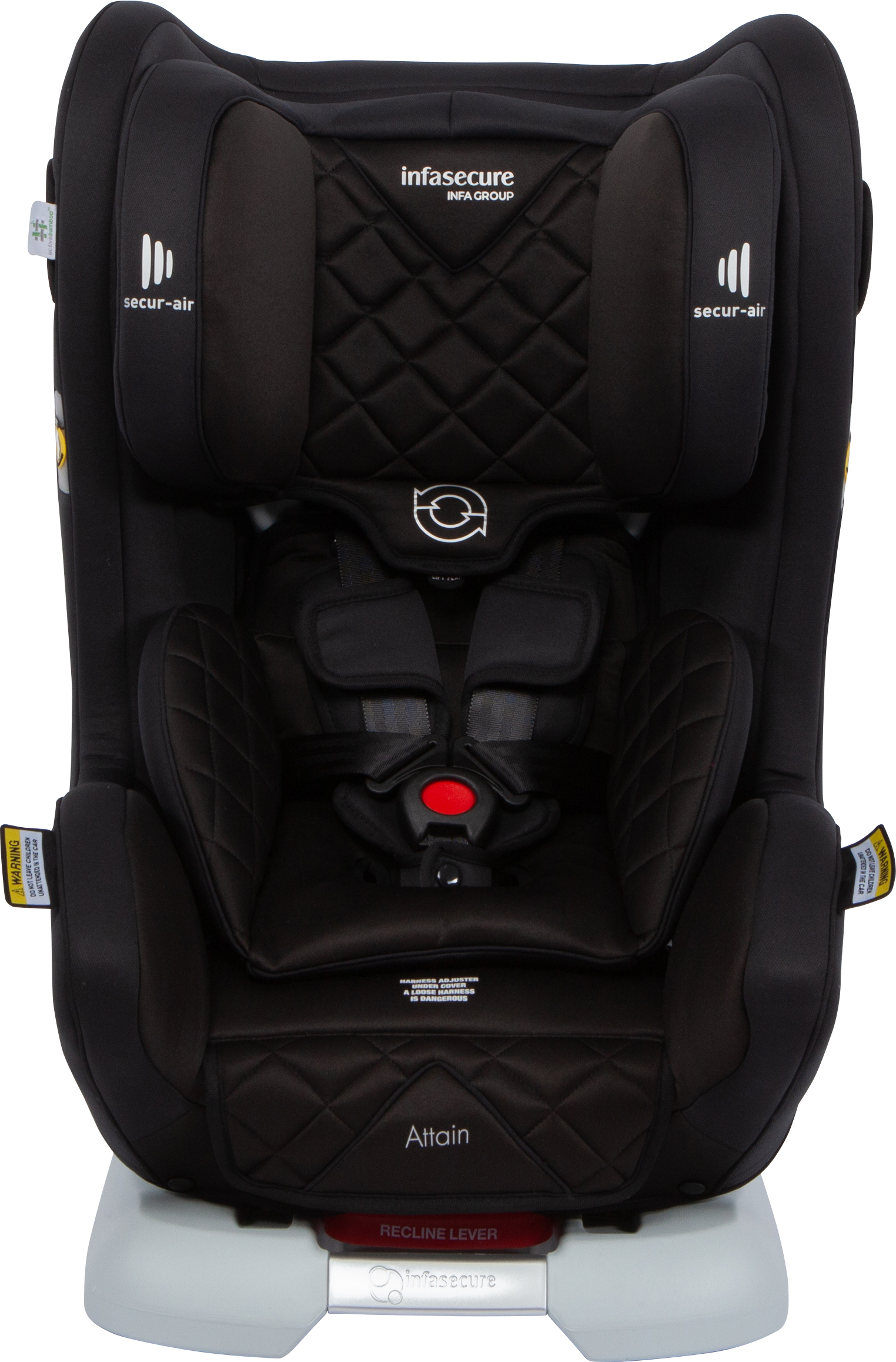 InfaSecure Attain More Convertible Car Seat 0-4 ISOFix