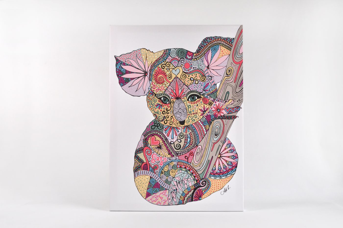 Kira &amp; Billy Kimberly The Koala Canvas Wall Art