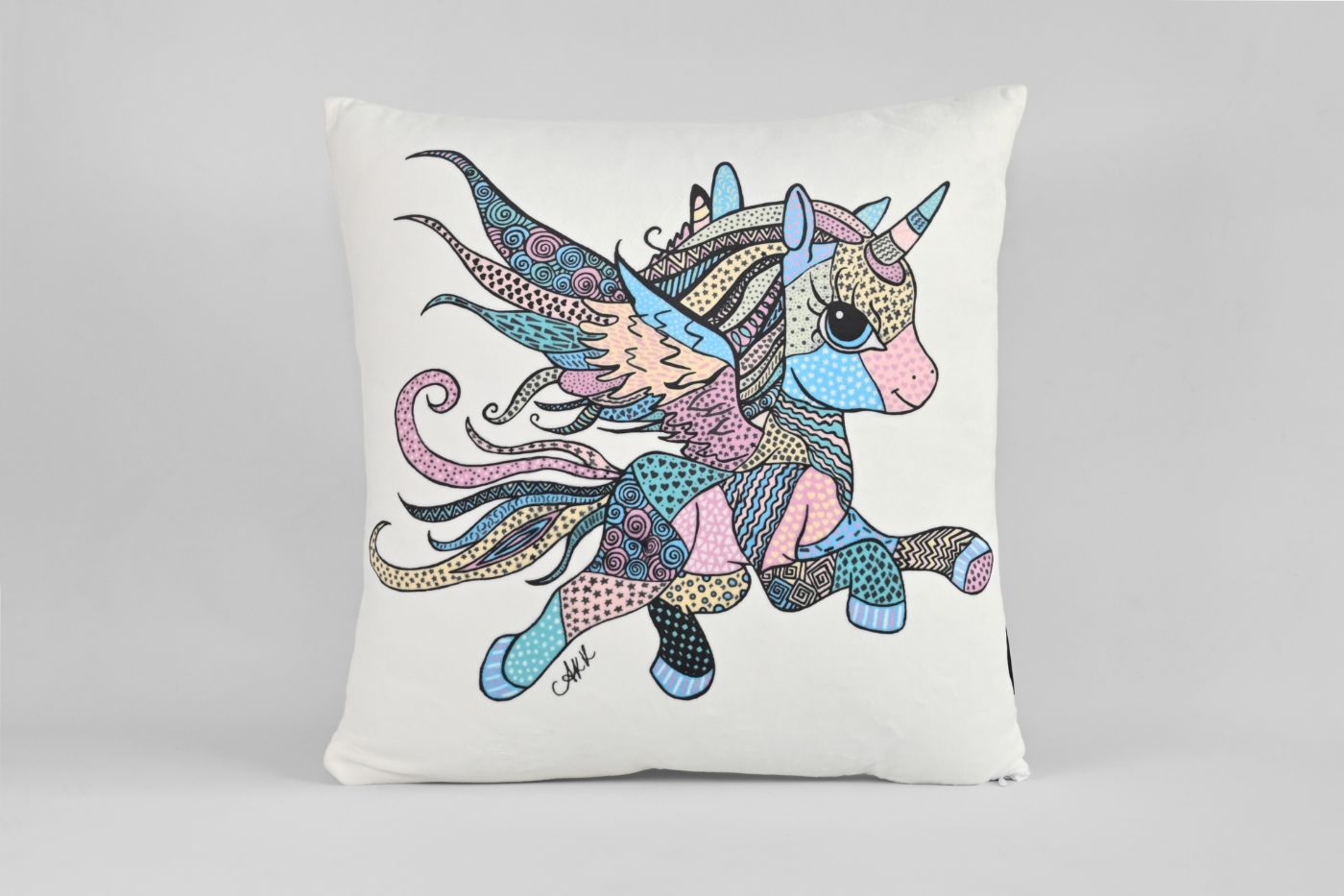 Kira &amp; Billy Velvet Cushion Colour