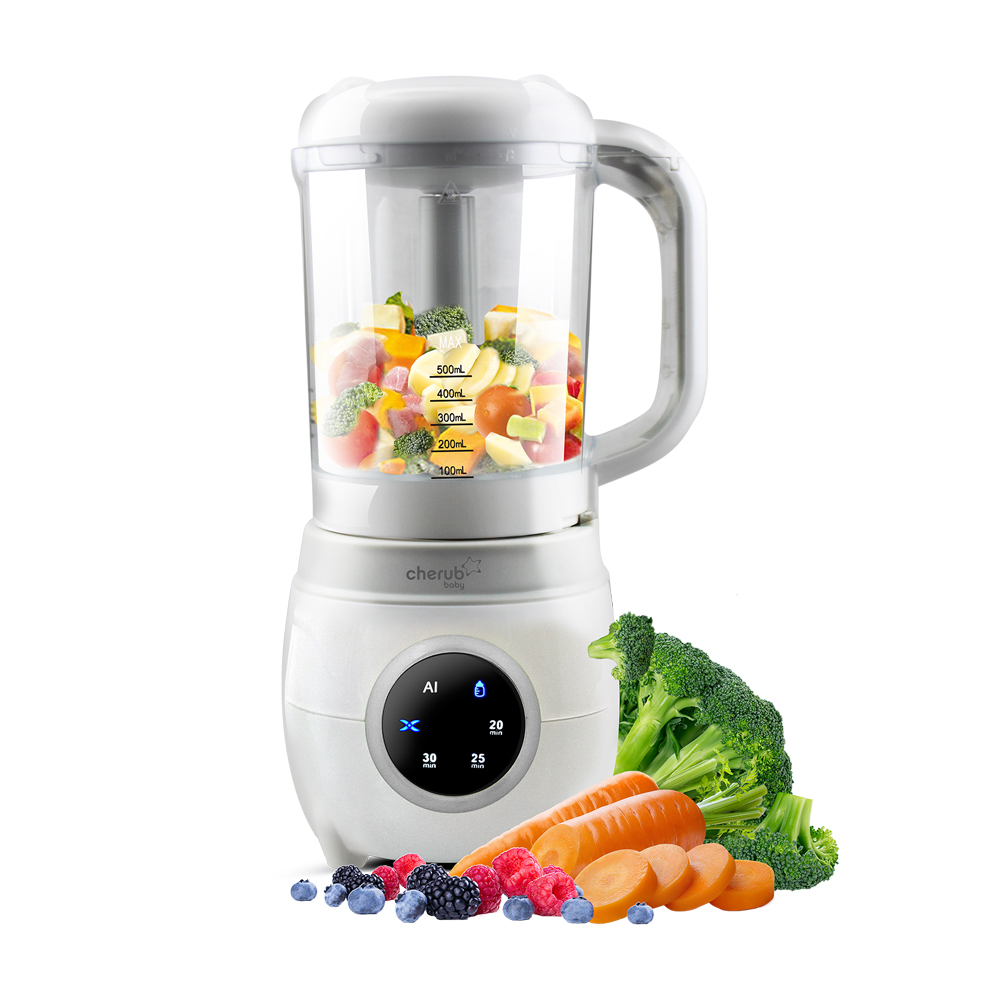Cherub Baby Automatic Baby Food Maker, Steriliser &amp; Warmer &#8211; Puree Machine