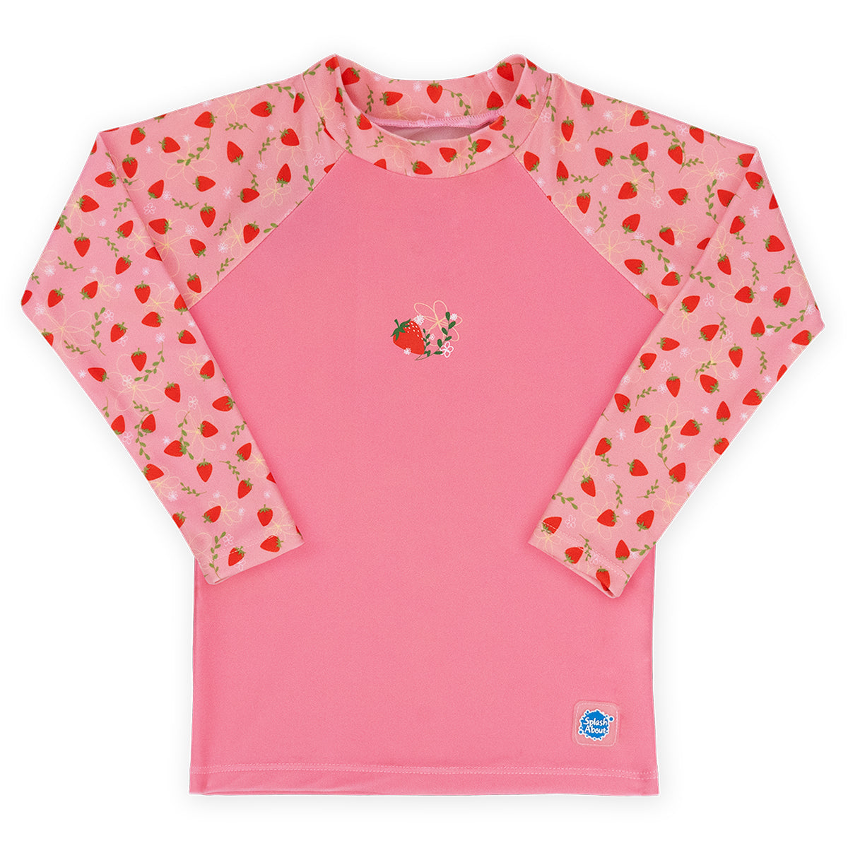 Splash About Long Sleeve Rashie Strawberry Field